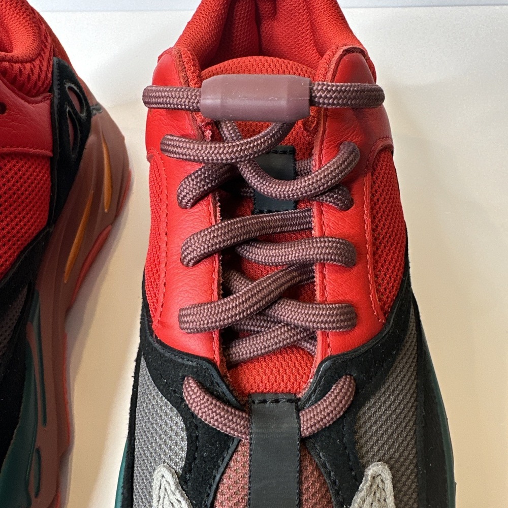 Size 5.5 - Women's Adidas Yeezy Boost 700 'High-Res Red' - Picture 7 of 16